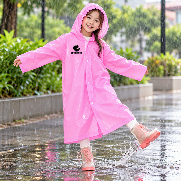 Kids EVA Reusable Raincoat