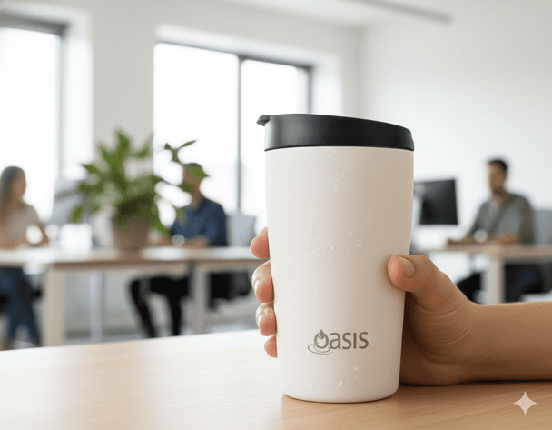 Oasis 380ml Vacuum Travel Mug