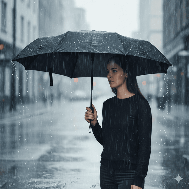 21" Recycled Tipless Umbrella