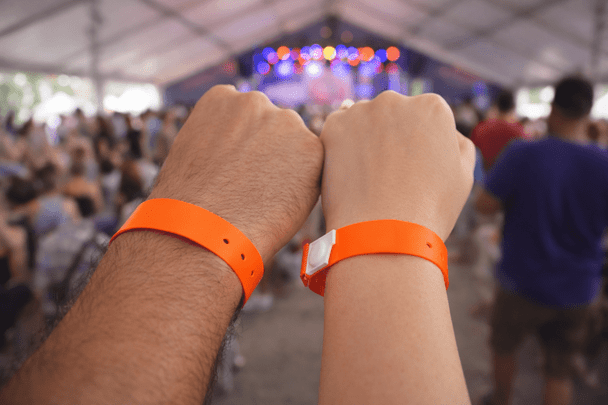 Vince Vinyl Wrist Band 25mm