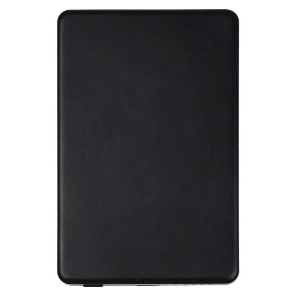 A black power bank with a sleek design, accompanied by a USB and a pen. The set includes branding elements.