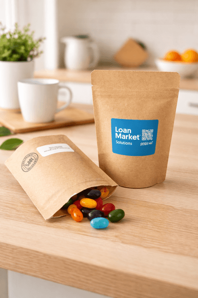 Compostable Bag with JELLY BELLY Jelly Beans 50g