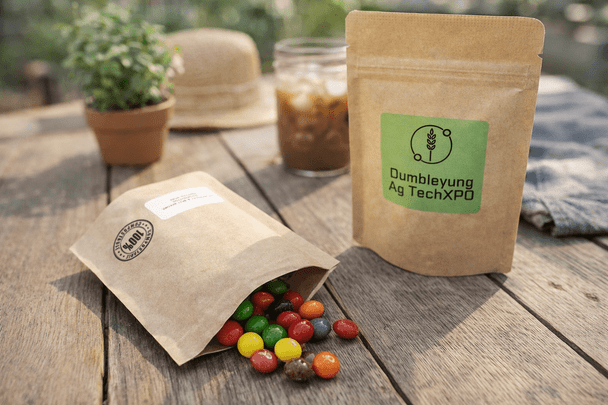 Compostable Bag with Skittles 50g