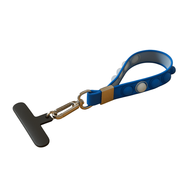 Popper Phone Tether Wristlet