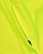 A close-up of a bright yellow polo shirt featuring a zipped pocket and a subtle logo.