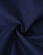 A close-up of navy fabric with a smooth texture, suitable for clothing. The fabric appears durable and lightweight.