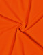 An orange fabric featuring a smooth texture, suitable for work polo shirts. It has a vibrant hue and a soft appearance.