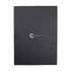 A black box featuring a logo, likely containing an umbrella and tumbler gift set.
