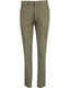 Ladies' Boston Chino Pants in olive green, featuring a streamlined fit and pockets. Includes a logo on the waistband.