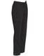 Functional ladies' chef pants in black, featuring an elastic waistband and cargo pockets. Includes a logo.