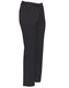 Utility cargo pants in black, featuring multiple pockets and a straight leg design. Includes a logo on the fabric.