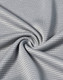 A lightweight grey fabric with a textured pattern, ideal for performance clothing.