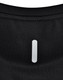 A black ladies' ultra-lightweight performance short-sleeve tee featuring a reflective logo on the back.