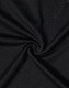 A close-up of black bamboo charcoal fabric with a textured weave, showcasing its soft and breathable quality.