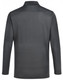 A long-sleeved polo shirt in a dark charcoal colour, featuring a subtle texture and a logo.