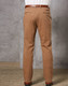 Men's Boston Chino Pants in tan, featuring a classic design with two back pockets and a branded logo.