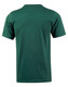 A men's semi-fitted tee in a solid dark green colour, featuring short sleeves and a round neck.