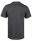 A grey men's cotton semi-fitted tee with short sleeves and a plain back, featuring a logo at the neck.