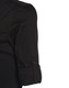 A black men's functional chef jacket features rolled sleeves and a button detail, with a pocket on the arm.