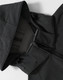 A softshell full zip hoodie in dark grey, featuring a hood and zippered closure, with a logo present.