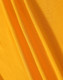 A close-up of yellow fabric featuring a textured weave, showcasing its smooth and soft surface.