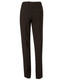 Women's black Flexi Waist Utility Pants in a poly/viscose stretch fabric, featuring a back pocket and a fitted design.