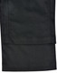 Unisex utility stretch cargo work pants in black with a straight cut and pocket detailing. Features a logo.
