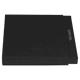 A black gift box containing the Scriptura Legato Notebook and Pen set, featuring a branding logo.