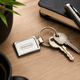 Accent Rectangular Keychain