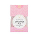 A pink and white packaged treat named "Traditional Coconut Ice," handmade in Australia, featuring a decorative design and a logo.
