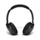 A pair of black Skullcandy Icon 180 wireless headphones with a sleek design and padded ear cups.