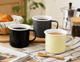 Falcon Enamel 500ml 9cm Two-Tone Mug