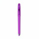 A purple fidget gel pen with a shiny clip, featuring a smooth, sleek design.