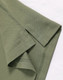 An olive green men's ultrafine cotton pique polo featuring detailed sleeve design and a logo.
