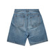 Denim shorts in light blue, featuring a classic cut and two back pockets. Includes a logo on the waistband.