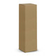 A tall, plain brown cardboard box with a rectangular shape and a flat top. No visible branding or graphics.