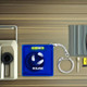 Tape Measure with Level Key Chain