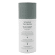 A drink bottle with a grey lid and white body, featuring a branding logo and text about environmental benefits.