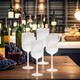 Ivy Ribbed Wine 380mL Glasses