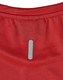 A red ultra-lightweight performance t-shirt with a reflective logo on the back.
