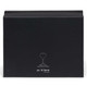 A black box containing two Ginaissance gin glasses, featuring a logo and measuring 550ml each.