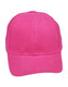 A pink heavy brushed cotton cap featuring a structured design and a logo on the front. A pink heavy brushed cotton cap featuring a structured design and a logo on the front.