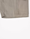 A pair of unisex cotton stretch ripstop work shorts in a light khaki colour, featuring a pocket and stitching details.