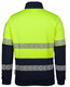  Hi Vis Half Zip Segmented Tape Fleecy