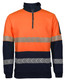  Hi Vis Half Zip Segmented Tape Fleecy