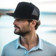 Premuim American Twill A Frame Cap with Mesh Back