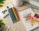 Sketchi 6-Piece Coloured Pencil Set
