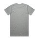 A grey Classic Plus Tee [+5cm] with a plain back and a subtle branding logo.
