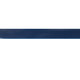 A dark blue PVC lanyard featuring a logo, suitable for holding identification or keys.