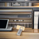 Metal Swivel Wooden Flash Drive